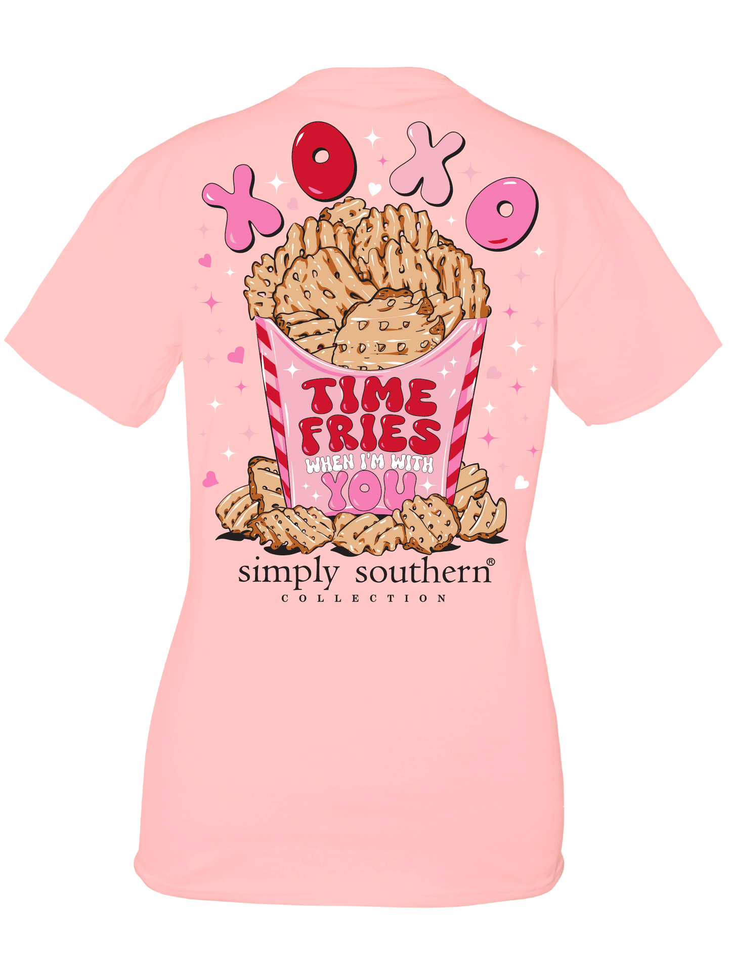 20282- Times Fries When Im With You Simply Southern Short Sleeve T-Shirt