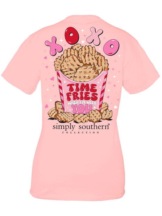 20282- Times Fries When Im With You Simply Southern Short Sleeve T-Shirt