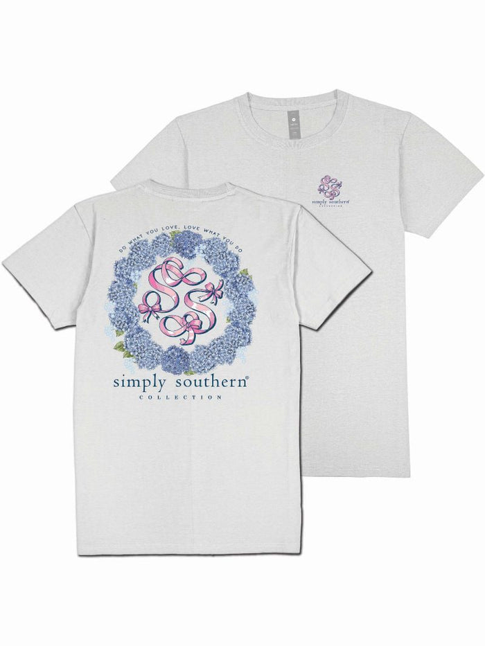 Floral Logo Short Sleeve T-Shirt by Simply Southern