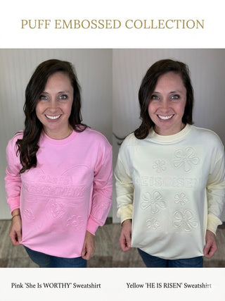 Embossed Pullover by JadyK *2 options!*
