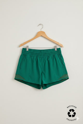 Recycled Active Short With Mesh by Rae Mode