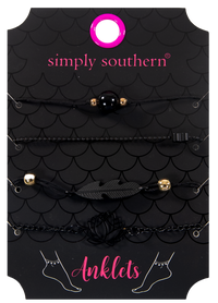 1889- Anklet Pack of 4 by Simply Southern