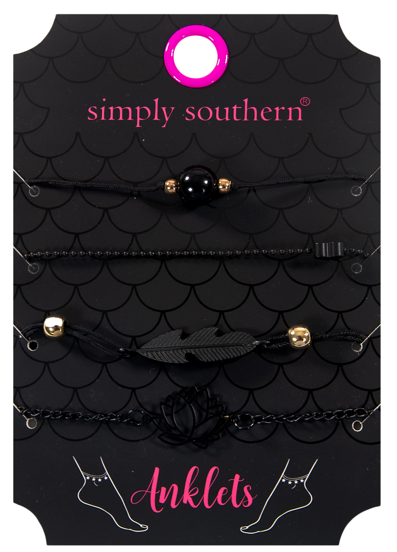 1889- Anklet Pack of 4 by Simply Southern