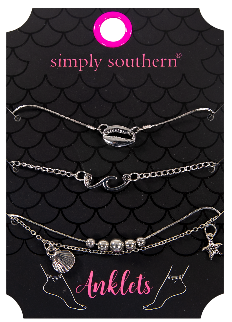 1889- Anklet Pack of 4 by Simply Southern