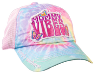 1292- Mom Theme Criss Cross Ponytail Hats By Simply Southern [PICK DESIGN]