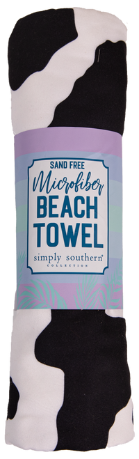 684- Simply Southern Microfiber Beach Towel [PICK COLOR]