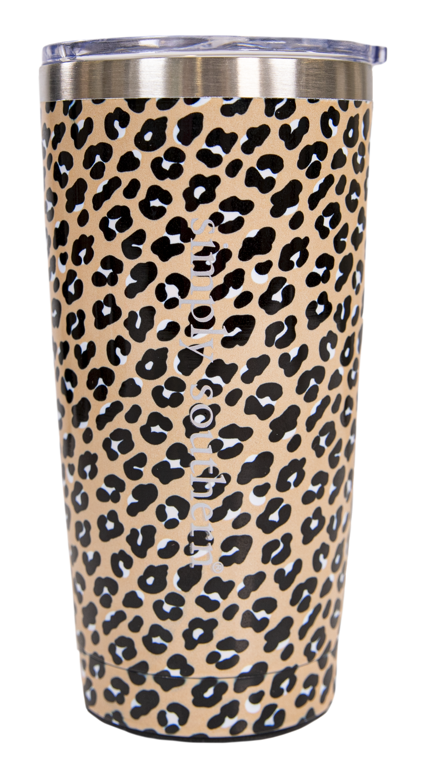 1362- Leopard 20oz Tumber by Simply Southern