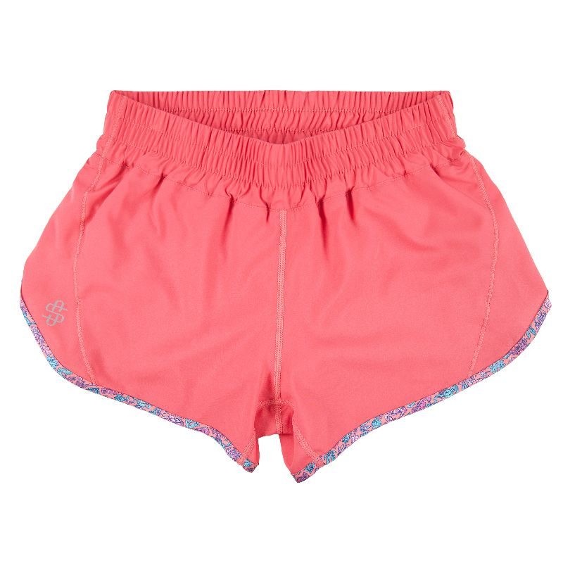 7566- Salmon Running Shorts by Simply Southern