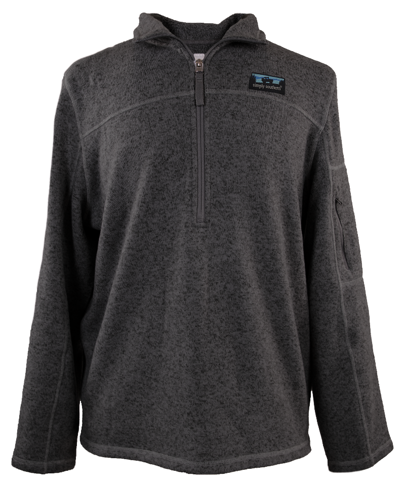 7196- Mens Knit Black Pullover by Simply Southern