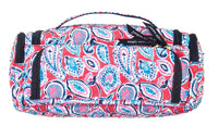 7242- Paisley Travel Cosmetic Case Bag