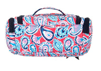 7242- Paisley Travel Cosmetic Case Bag