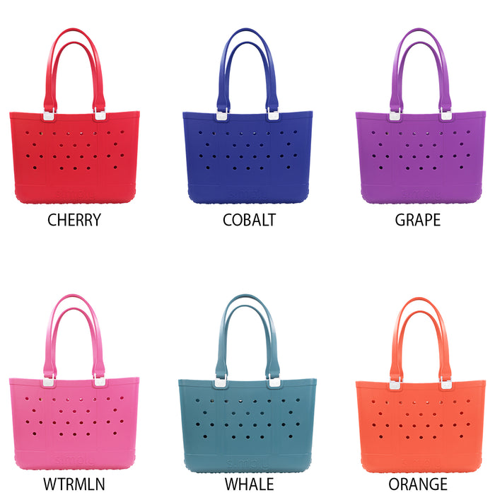 Large Simply Southern Tote w/ Fold Handles [8 COLORS]