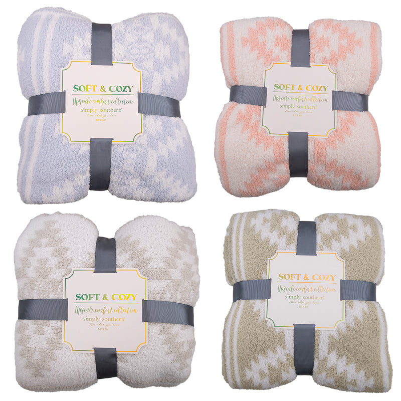 6318- Soft & Cozy Simply Southern Blanket [PICK DESIGN]