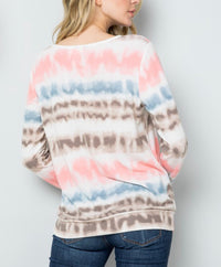 1648- French Terry Tie Dye Sweatshirt