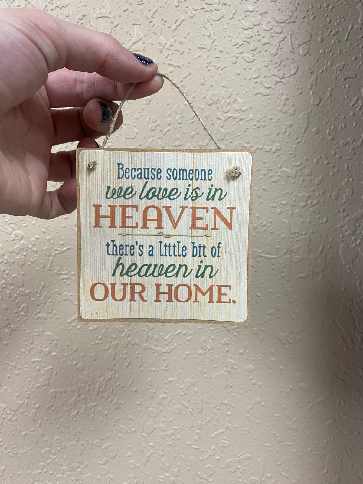 Rustic Ornament w/ Magnet