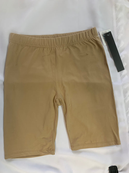 Khaki Biker Shorts