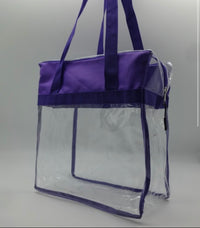 6669- Clear Stadium Tote Bag