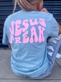 1801- Jesus Freak Graphic Tee *DAMAGED* FINAL SALE* READ DESCRIPTION!!!*