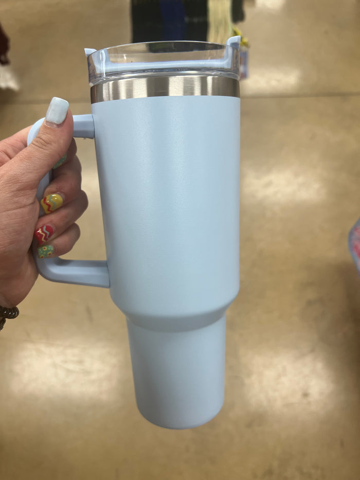 7340- 40oz Tumbler Cups w/ Handle