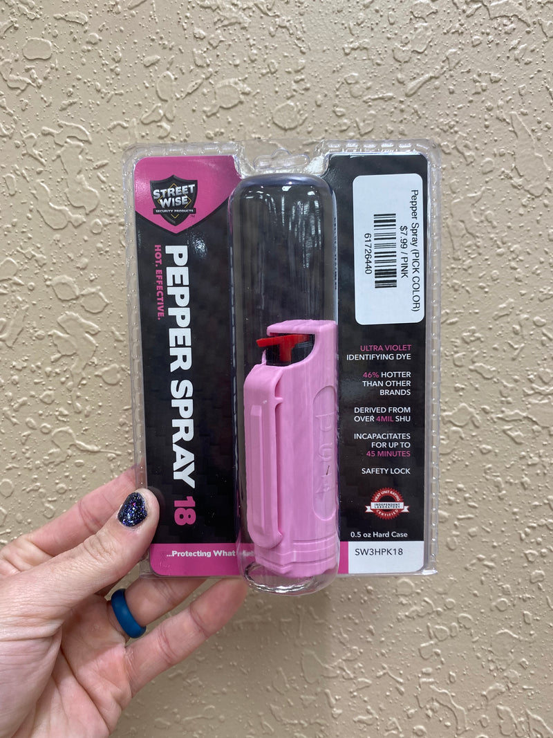 Pepper Spray (PICK COLOR)