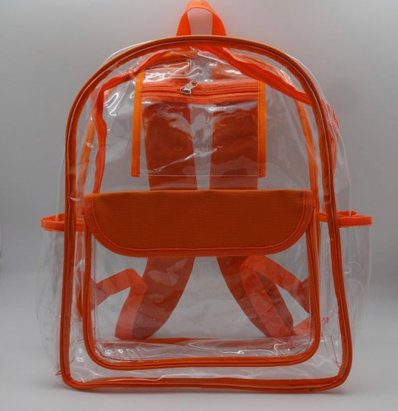 6261- Clear Stadium Approved Backpacks [PICK COLOR]