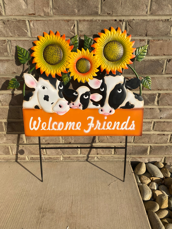 658- Cow Family Welcome Sign