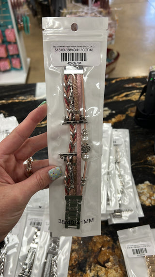 7622- Beaded Apple Watch Bands [PICK COLOR & SIZE]