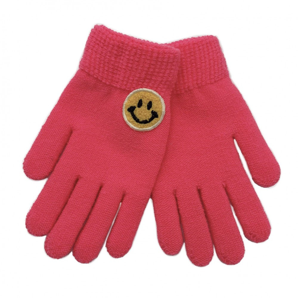 Adult Smart Touch Smiley Face Gloves