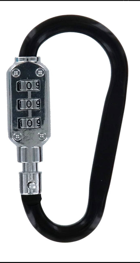 1569- Latch-Links Combination Lock Carabiner