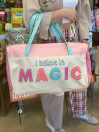 892- I Believe In Magic Duffle Bag