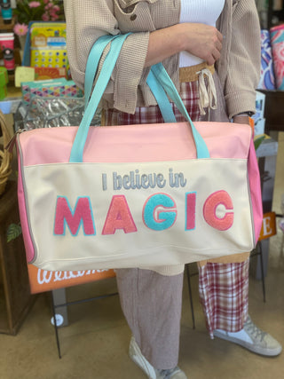 892- I Believe In Magic Duffle Bag by Jadelynn Brooke *sold as is*