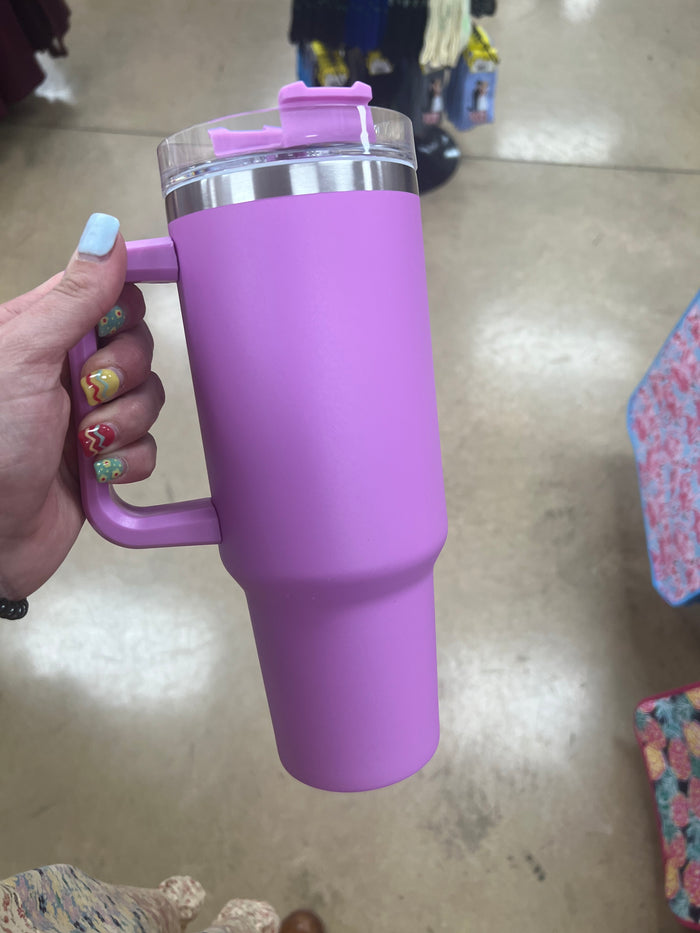 7340- 40oz Tumbler Cups w/ Handle