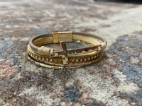 Gold Blessed Magnetic Bracelet