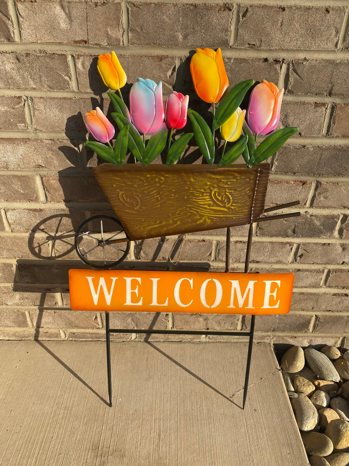 660- Flowers Welcome Sign