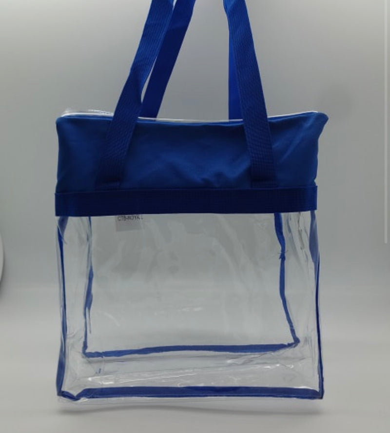 6669- Clear Stadium Tote Bag