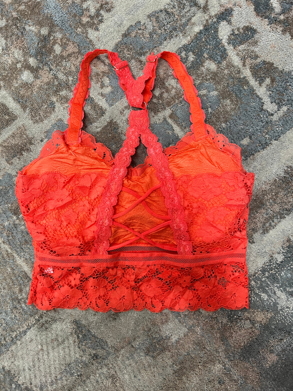 6121- JadyK Coral Juliette Deluxe Lace Bralette [ALL SIZES]