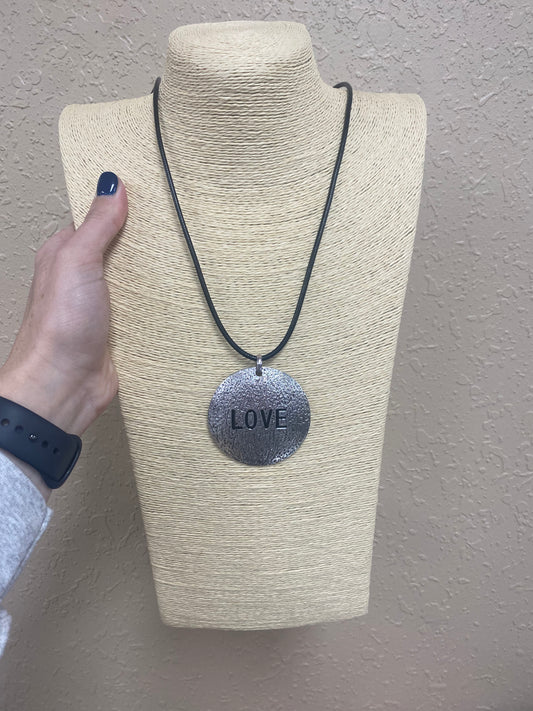 162- Love Pendant Necklace