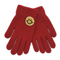 Adult Smart Touch Smiley Face Gloves