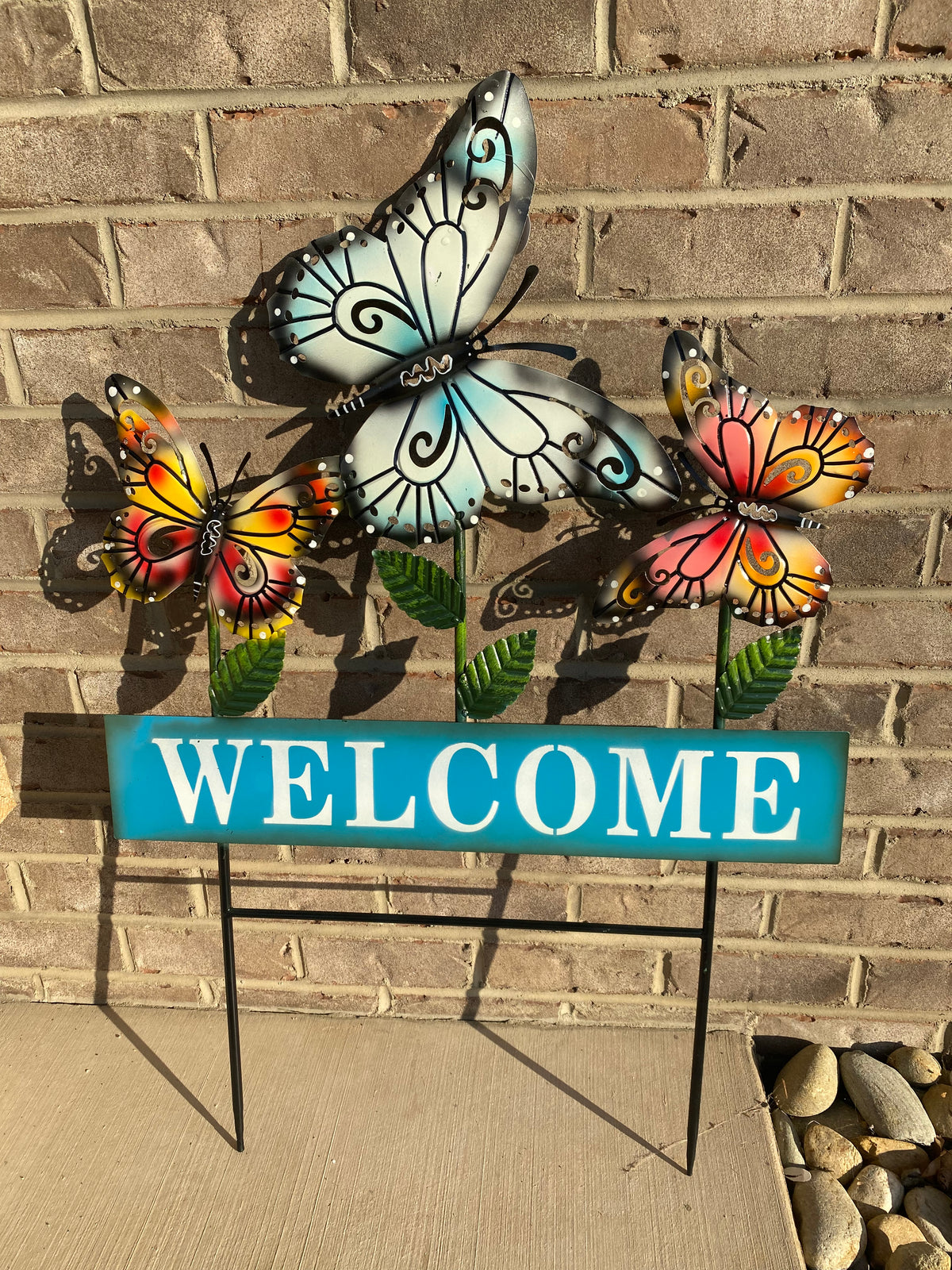 659- Butterfly Welcome Sign