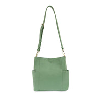 1864- Seafoam Kayleigh Side Pocket Bucket Bag