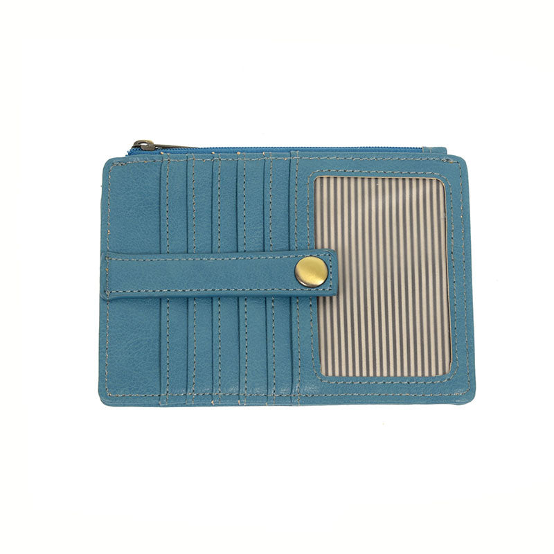 1868- Blue Penny Mini Travel Wallet