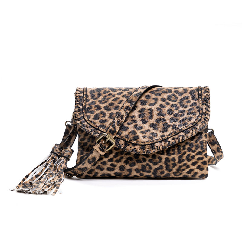 400- Slone Leopard Crossbody Bag