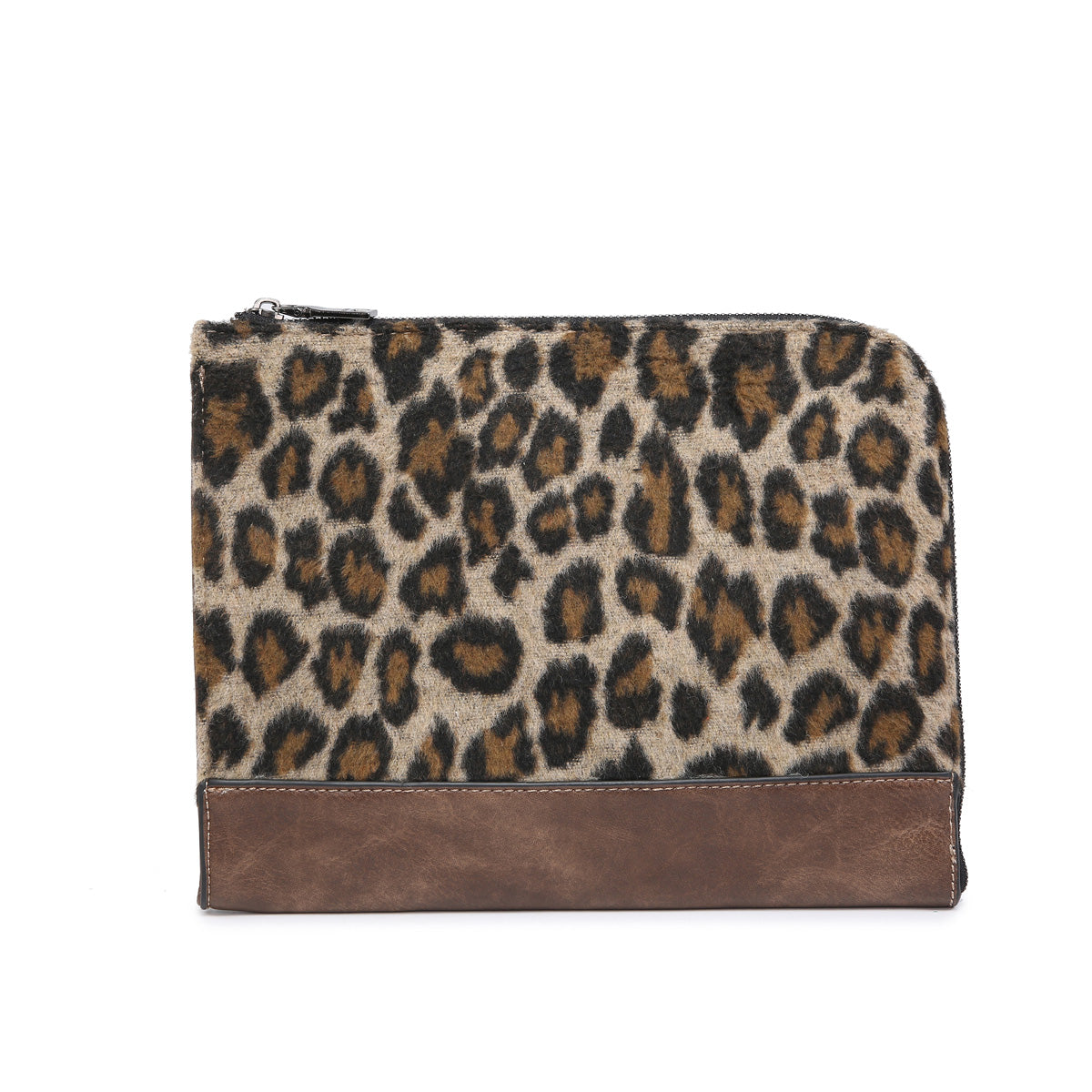 397- Cheetah Fuzzy Tablet Case w/ Inside Pockets