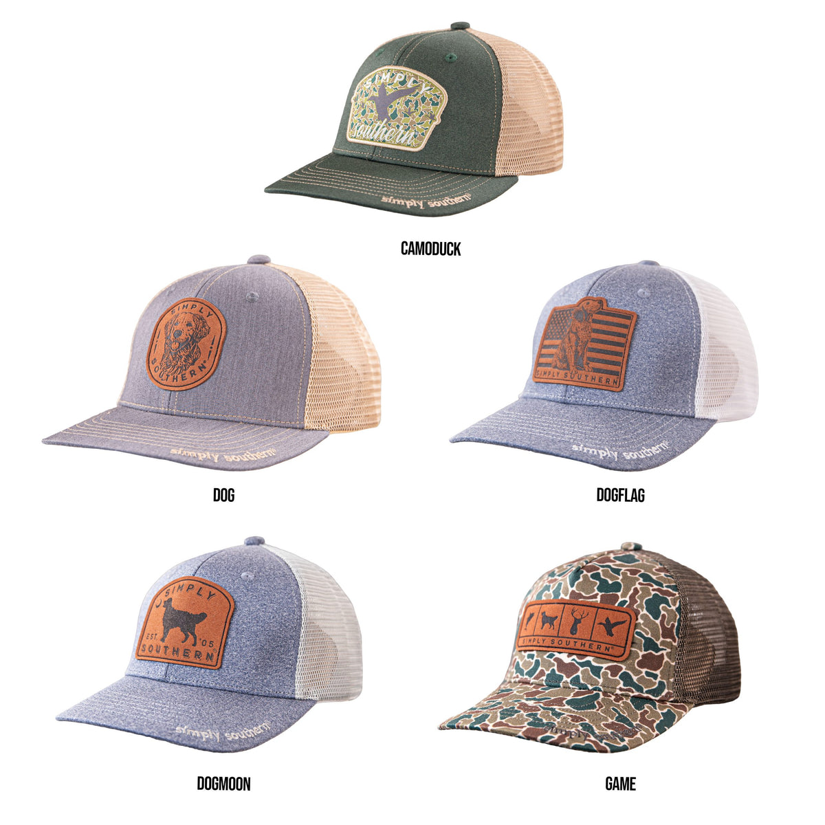 1351- Mens Dog Simply Southern Hats [PICK DESIGN]