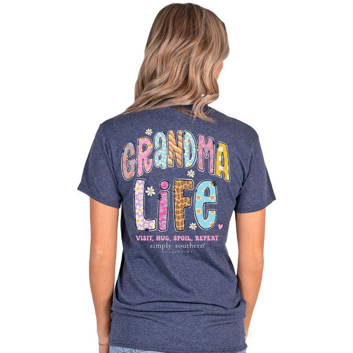 7600- Grandma Life Simply Southern Short Sleeve T-Shirt