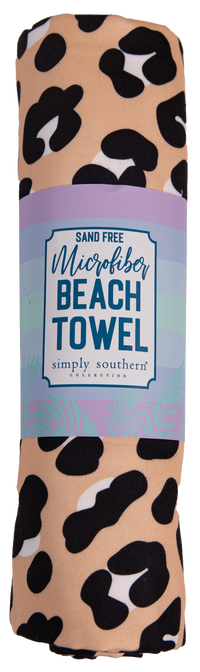 684- Simply Southern Microfiber Beach Towel [PICK COLOR]