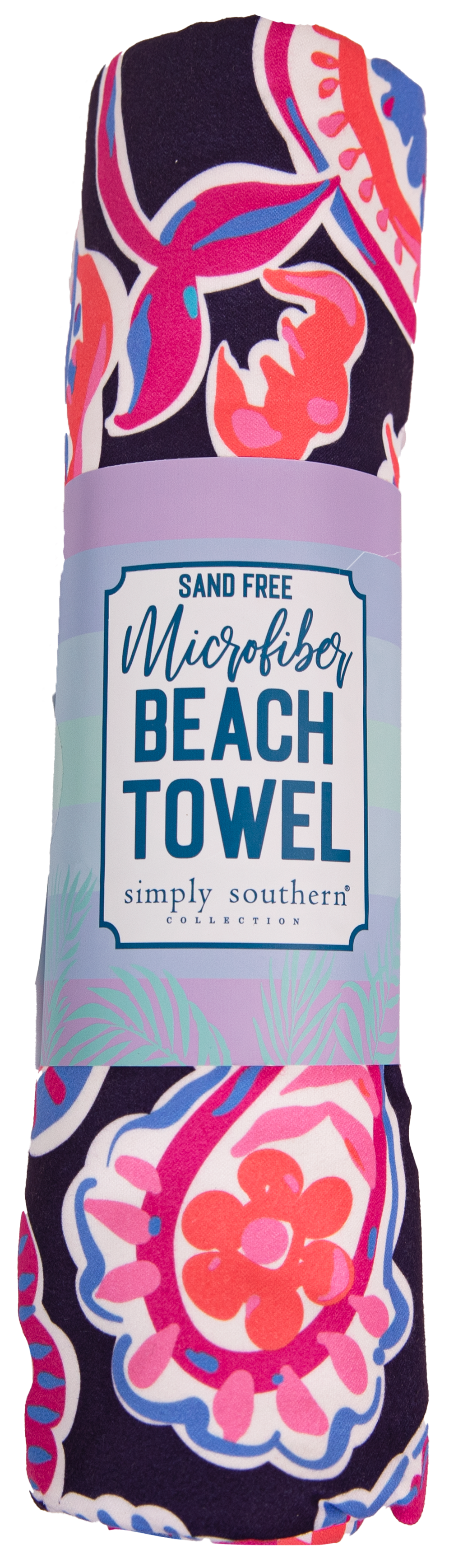 684- Simply Southern Microfiber Beach Towel [PICK COLOR]