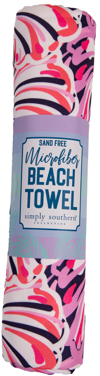 684- Simply Southern Microfiber Beach Towel [PICK COLOR]