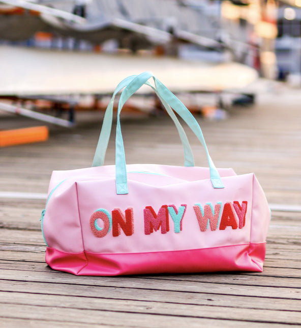 1916- On My Way Jadelynn Brooke Duffle Bag