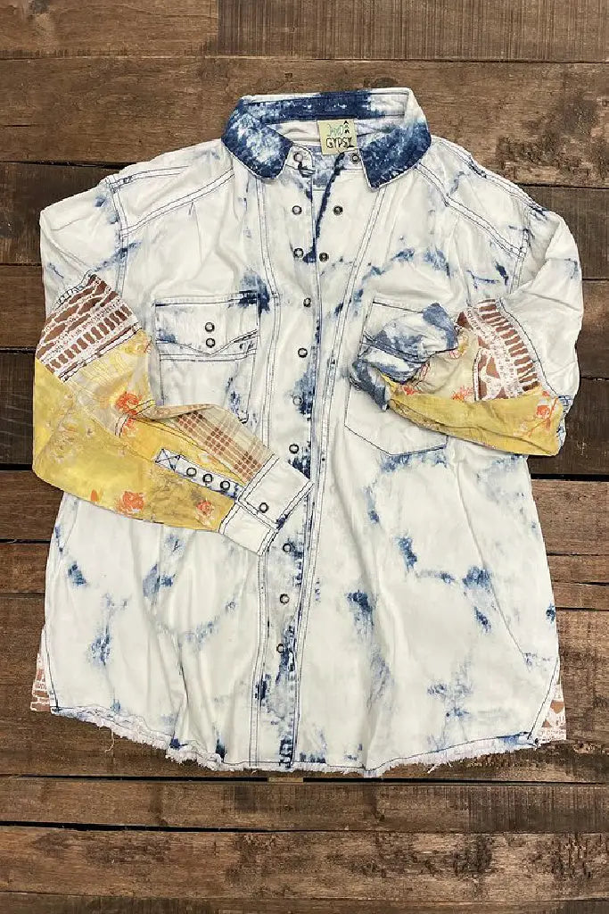 6289- In The Clouds Shirt - Chambray